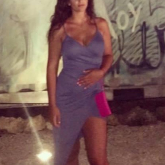 Dark Blue Dress - Picture 3 of 3